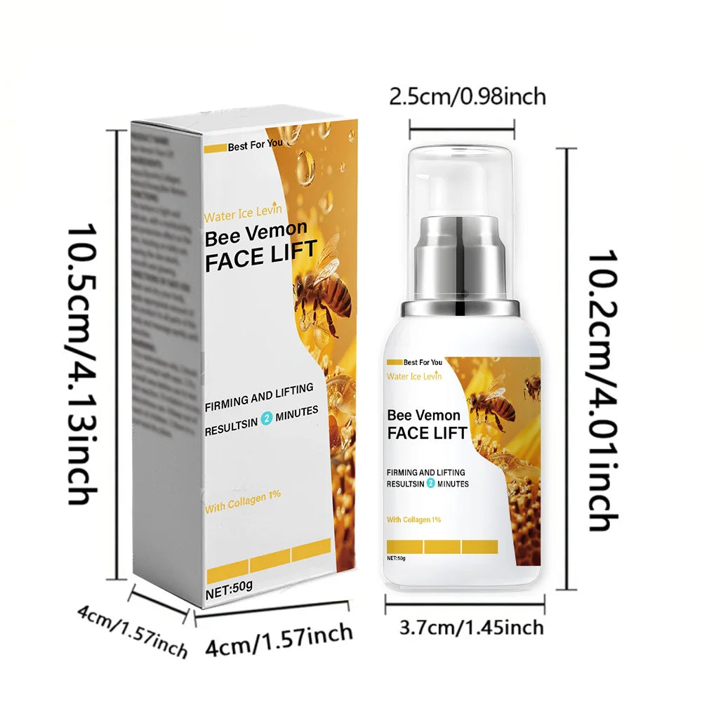 Bee Venom Face and Neck Cream Moisturizing Anti Aging Firming Lotion