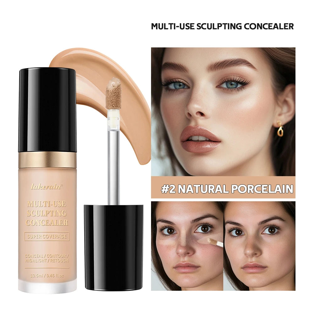 Multi-Use Waterproof Liquid Concealer for Face and Contouring