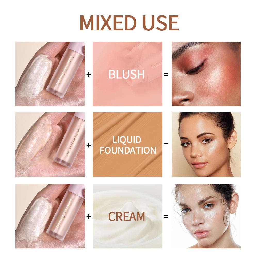 Liquid Highlighter for Radiant Glow and Natural Skin Brightening - 4