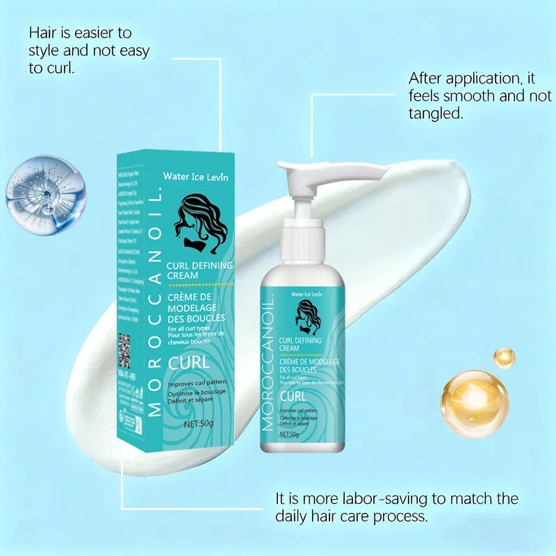 Curl Defining Cream with Keratin and Biotin 50g