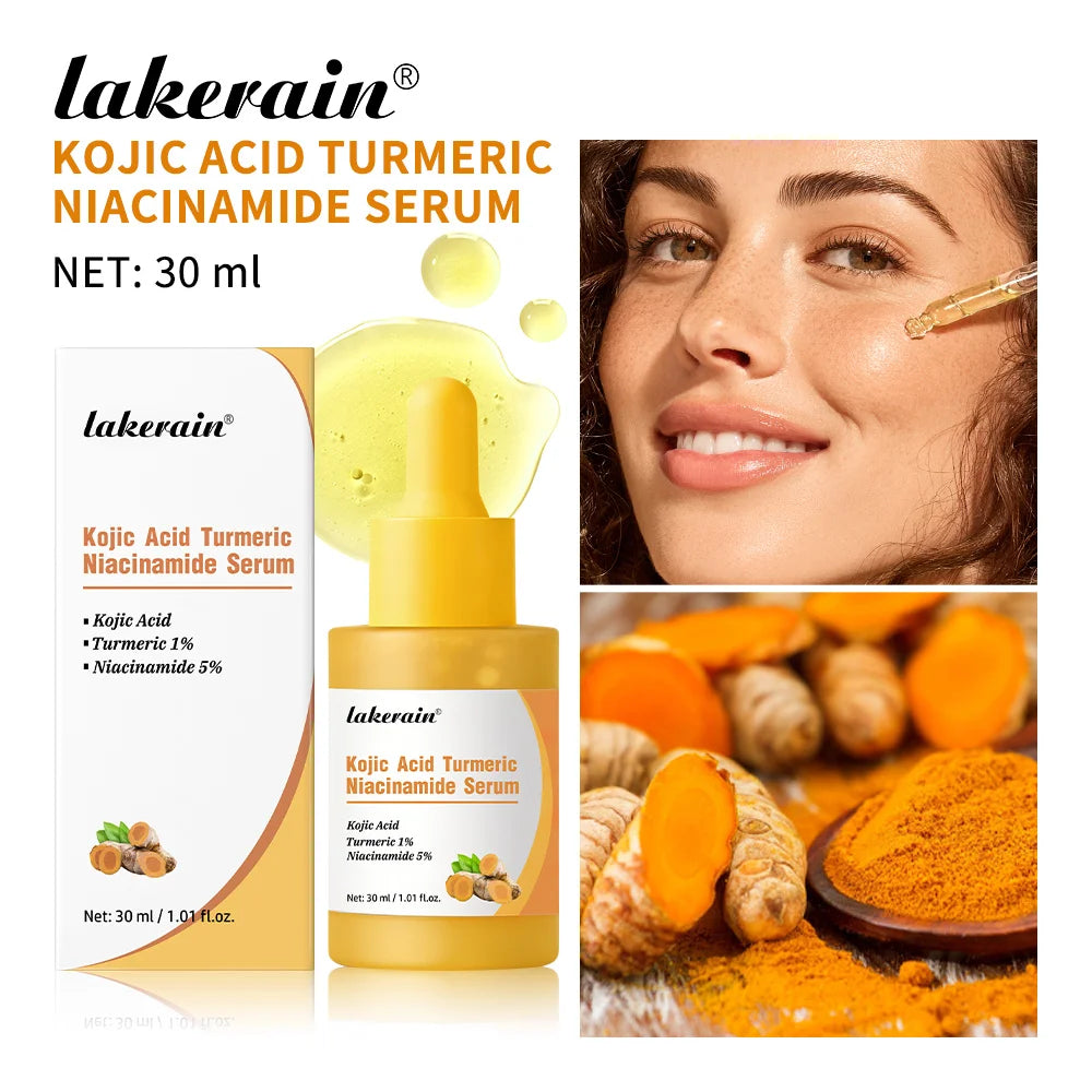 Brightening Kojic Acid and Turmeric Face Serum - 21