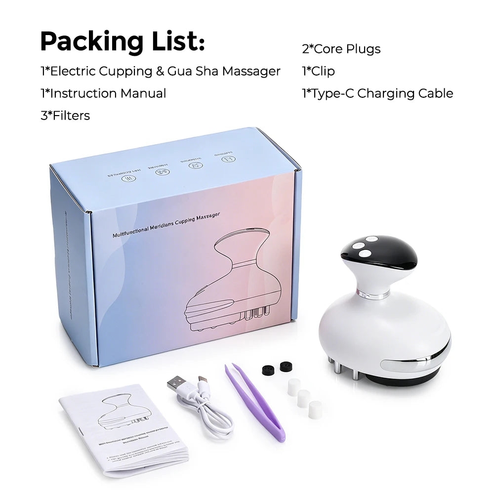 Electric Cupping and Gua Sha Massage Device - 15