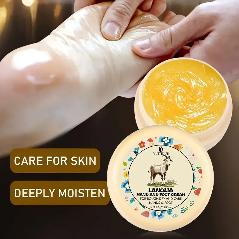 YUITIKUE Lanolin Hand and Foot Cream Repairing Moisturizer 20g