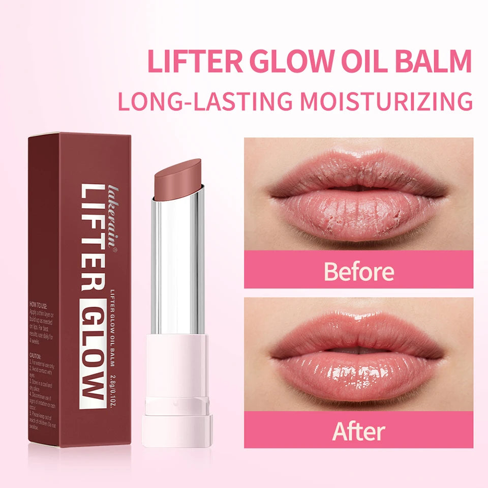 Hydrating Glossy Lip Balm with Glazed Finish