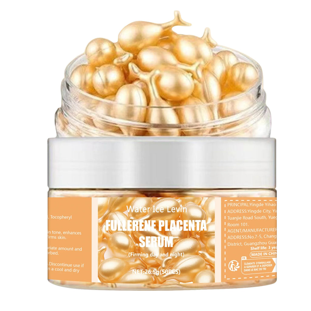 Peptide Hyaluronic Acid Face Serum Capsules Anti Aging Moisturizer