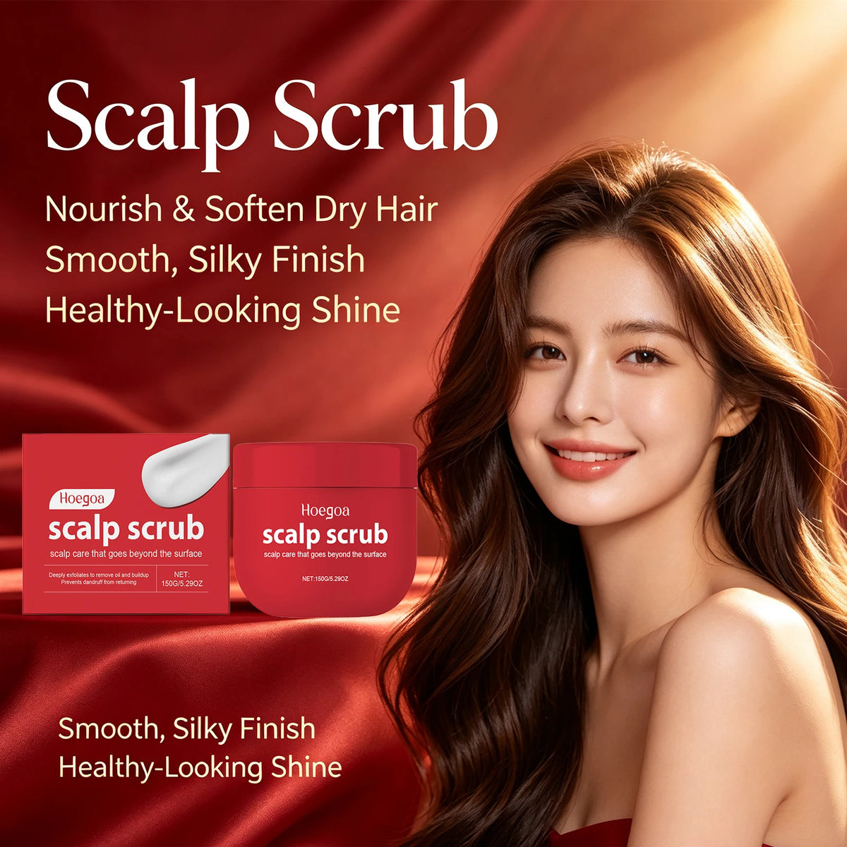 Deep Cleansing Scalp Exfoliator for Dandruff and Oily Hair