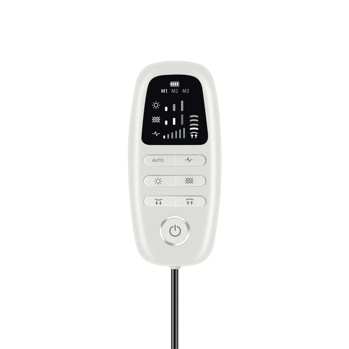 Smart Lumbar Traction Device with Vibration and Airbag Massage