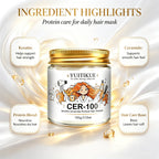 YUITIKUE CER-100 Keratin Ceramide Hair Mask Deep Conditioning Treatment