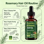 Rosemary Batana Hair Oil 10-in-1 Strengthening Serum for Hair Growth