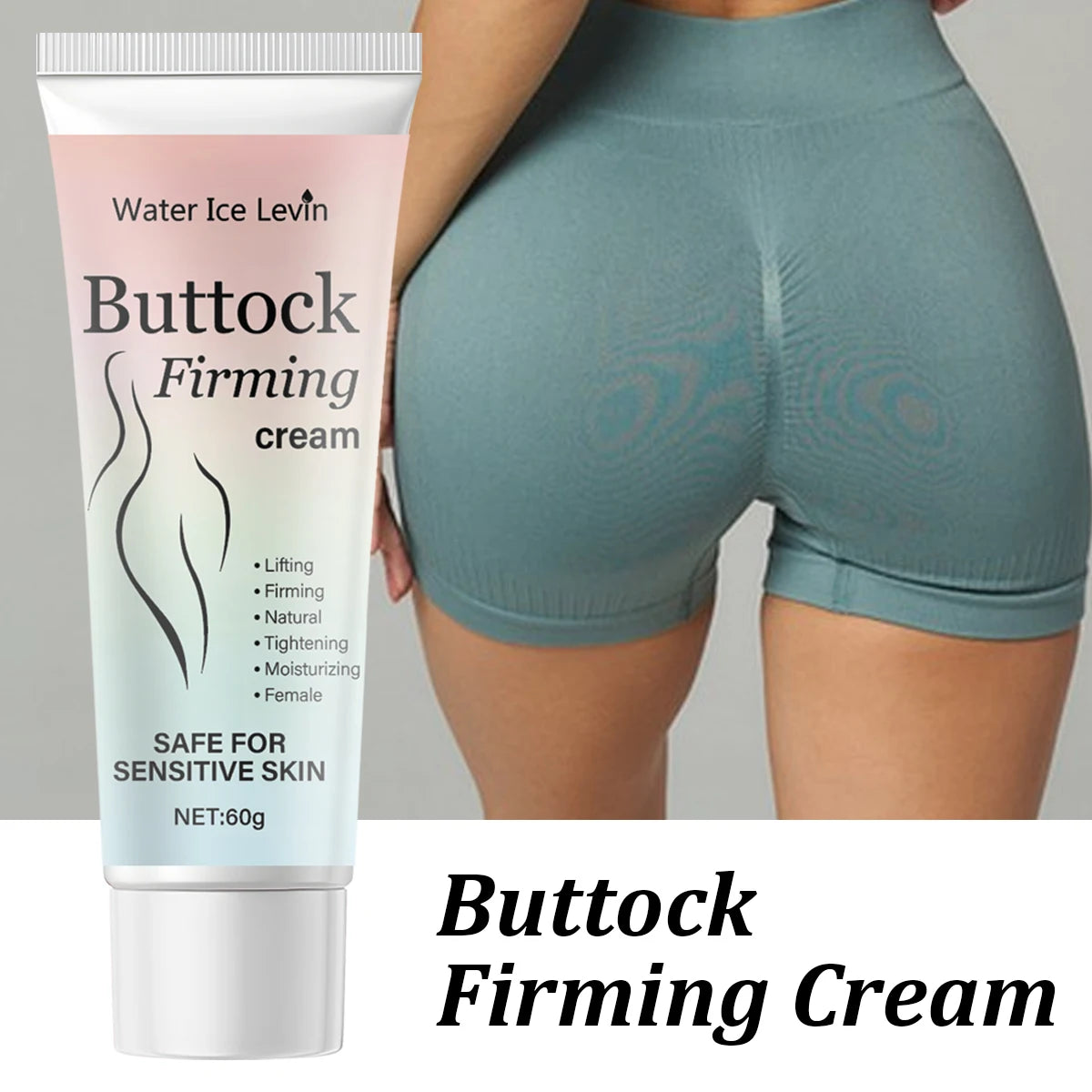 Shea Butter Buttock Firming Cream - Body Moisturizing & Lifting Treatment - 3