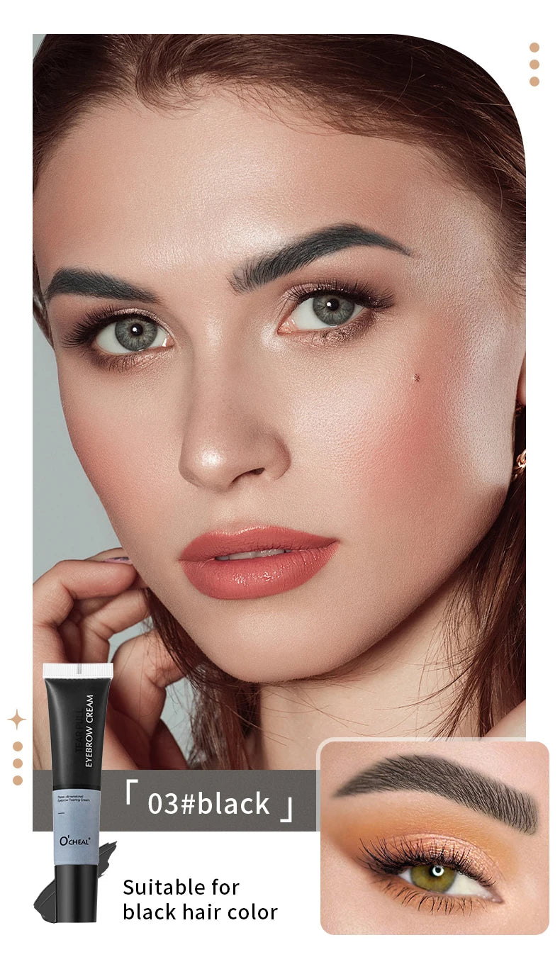 O'CHEAL 3D Tear Off Eyebrow Cream Waterproof Tint Gel - 21