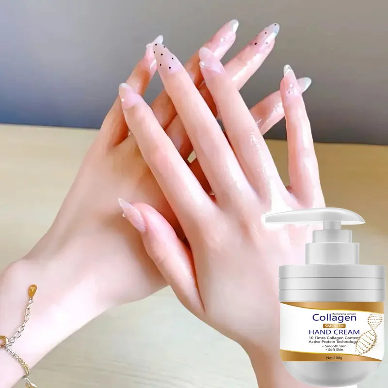 Collagen Hand and Foot Cream Moisturizing Skin Repair Lotion - 2
