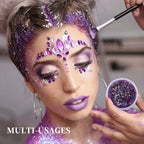 O'CHEAL Chameleon Glitter Gel Body Face and Hair Shimmer Makeup
