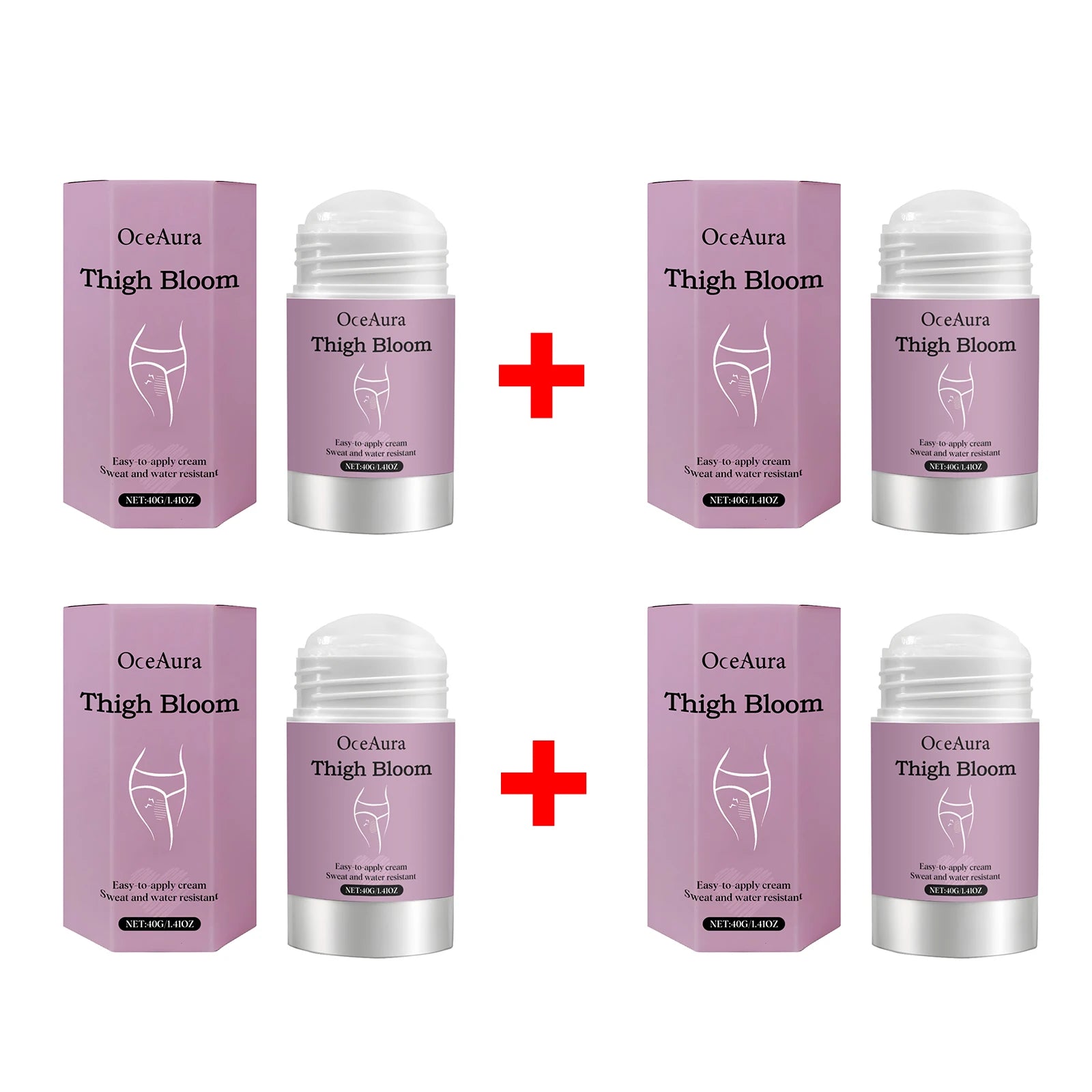 Anti-Chafe Thigh Balm Stick for Skin Protection - 14