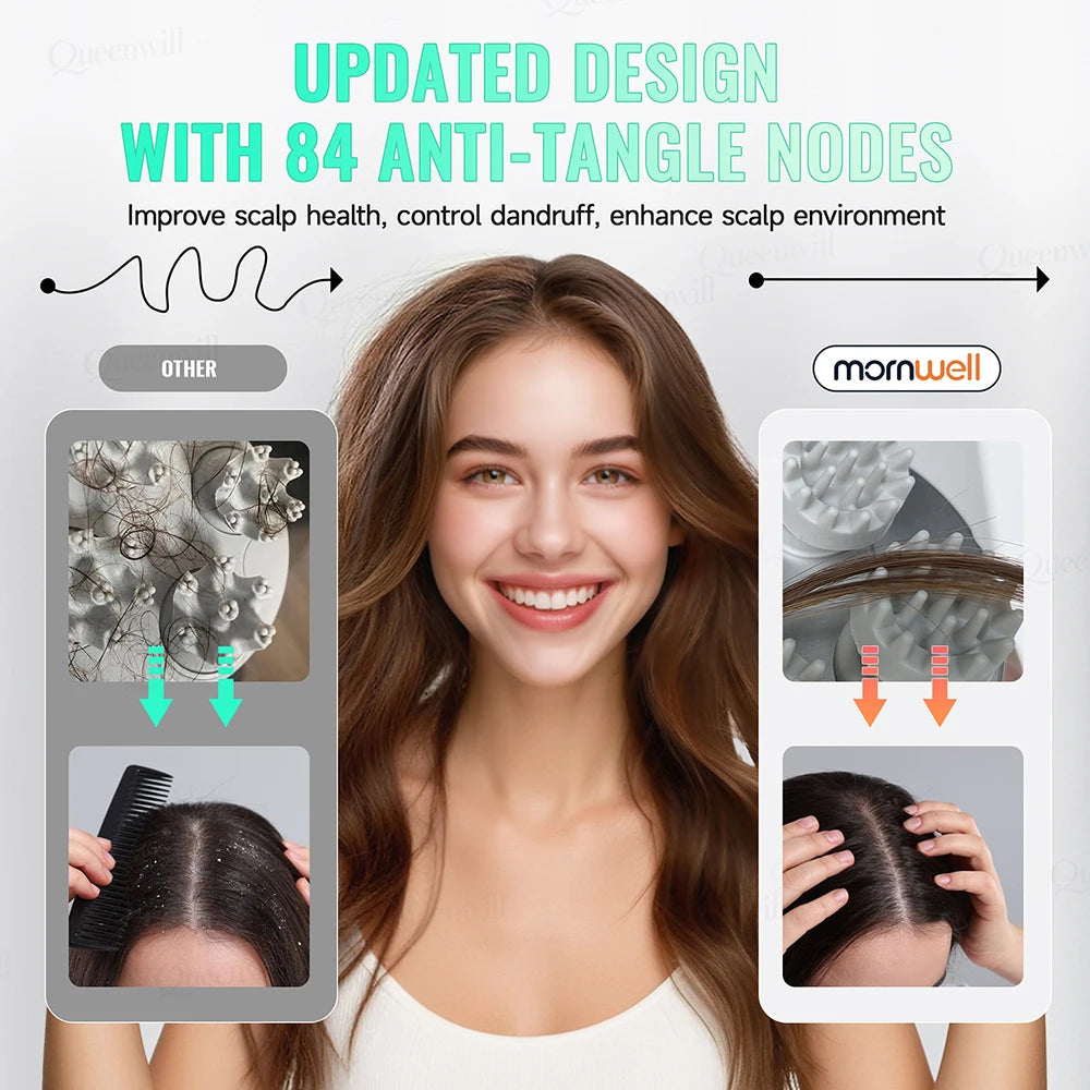 Portable Oral Irrigator and Electric Scalp Massager Kit