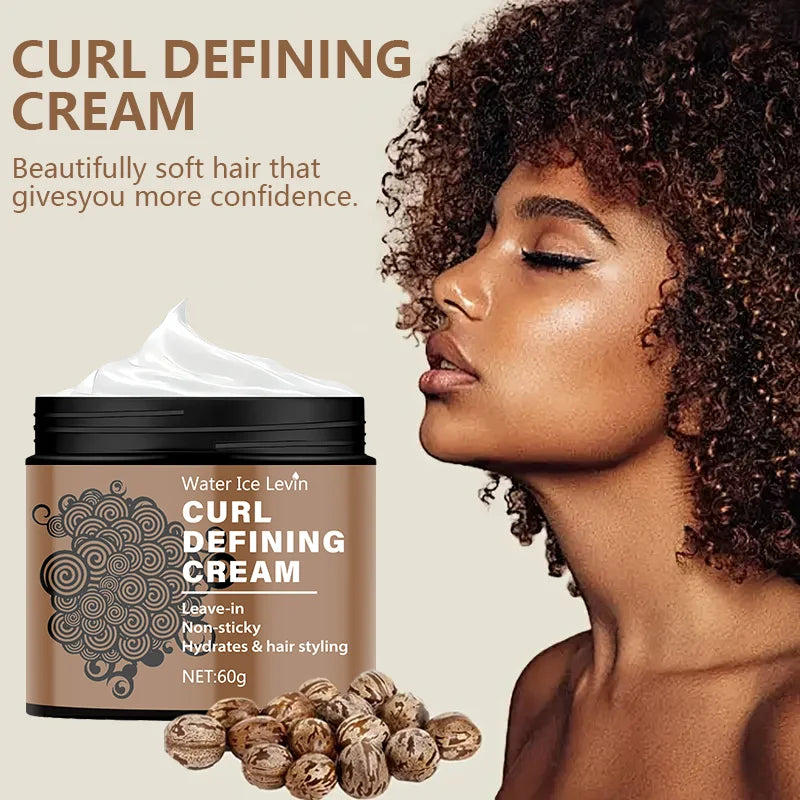 60g Moisturizing Curl Styling Cream for All Hair Types