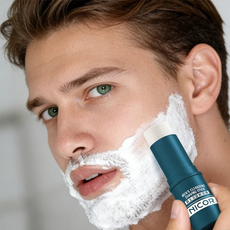 Nicor Men Facial Cleansing and Shaving Stick Portable Grooming Wand
