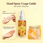 YUITIKUE Bee Venom Hand Lifting Spray Moisturizing Anti Aging Serum