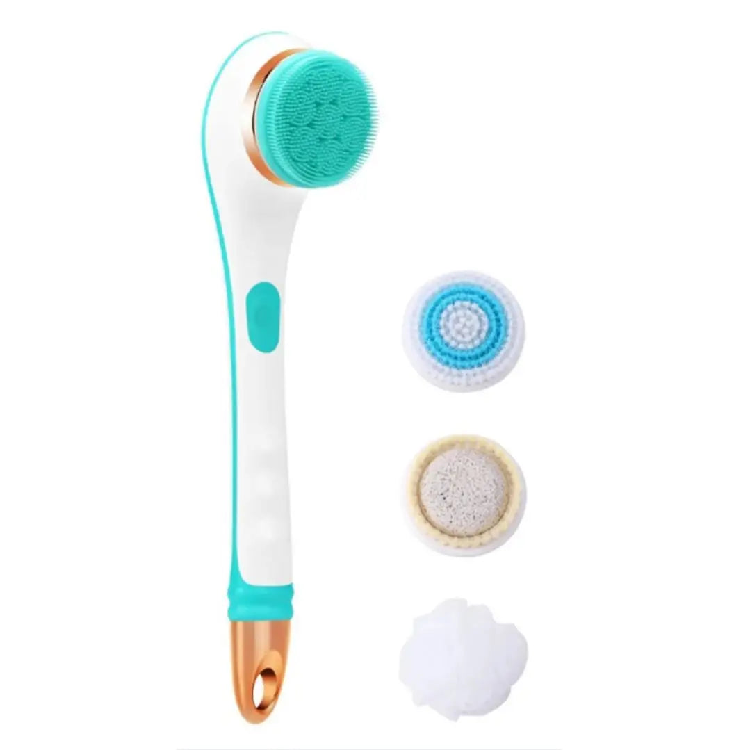 Electric Long Handle Bath Brush and Body Exfoliator