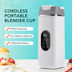 Portable Electric Blender Cup for Smoothies and Travel