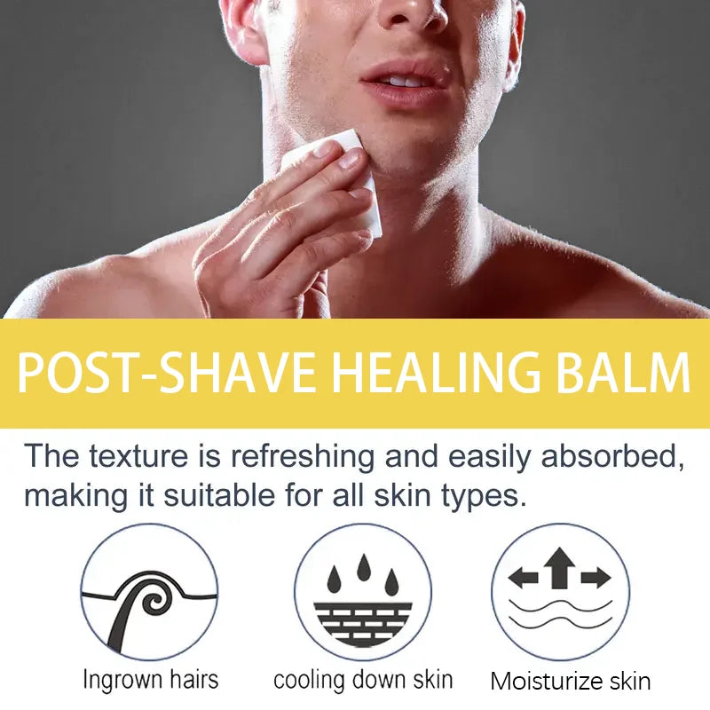YUITIKUE Mens Post Shave Healing Balm Moisturizing Skincare Cream - 6