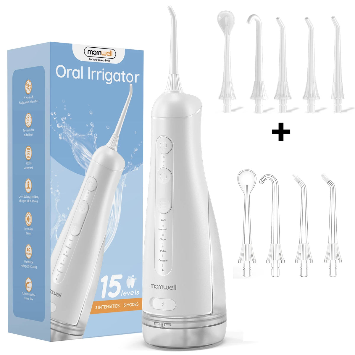 Cordless Water Flosser for Teeth and Braces