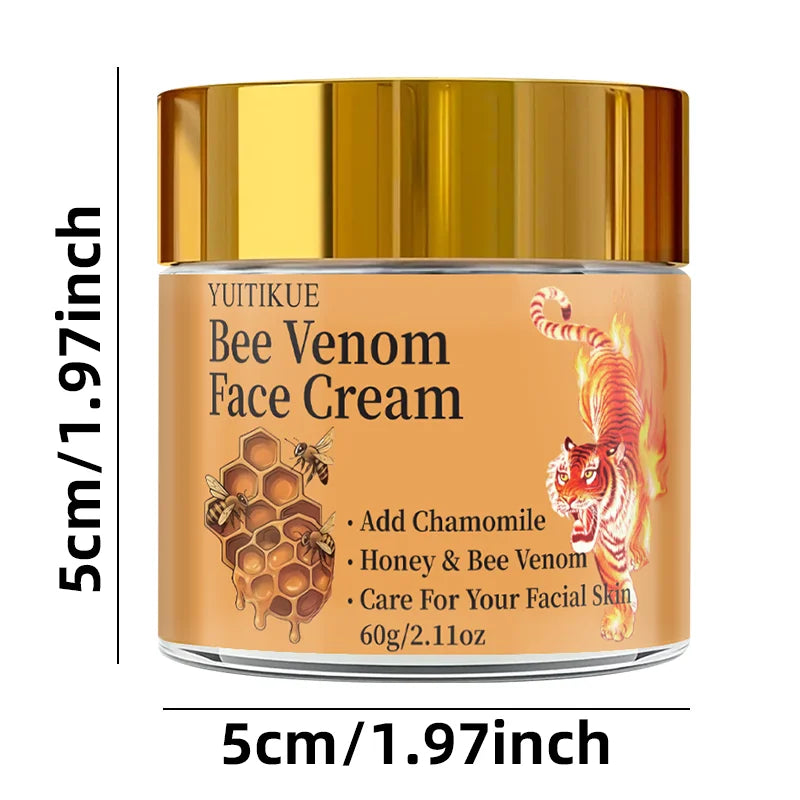 Bee Venom Face Cream Anti Aging Moisturizer Firming Skin Care 60g - 8