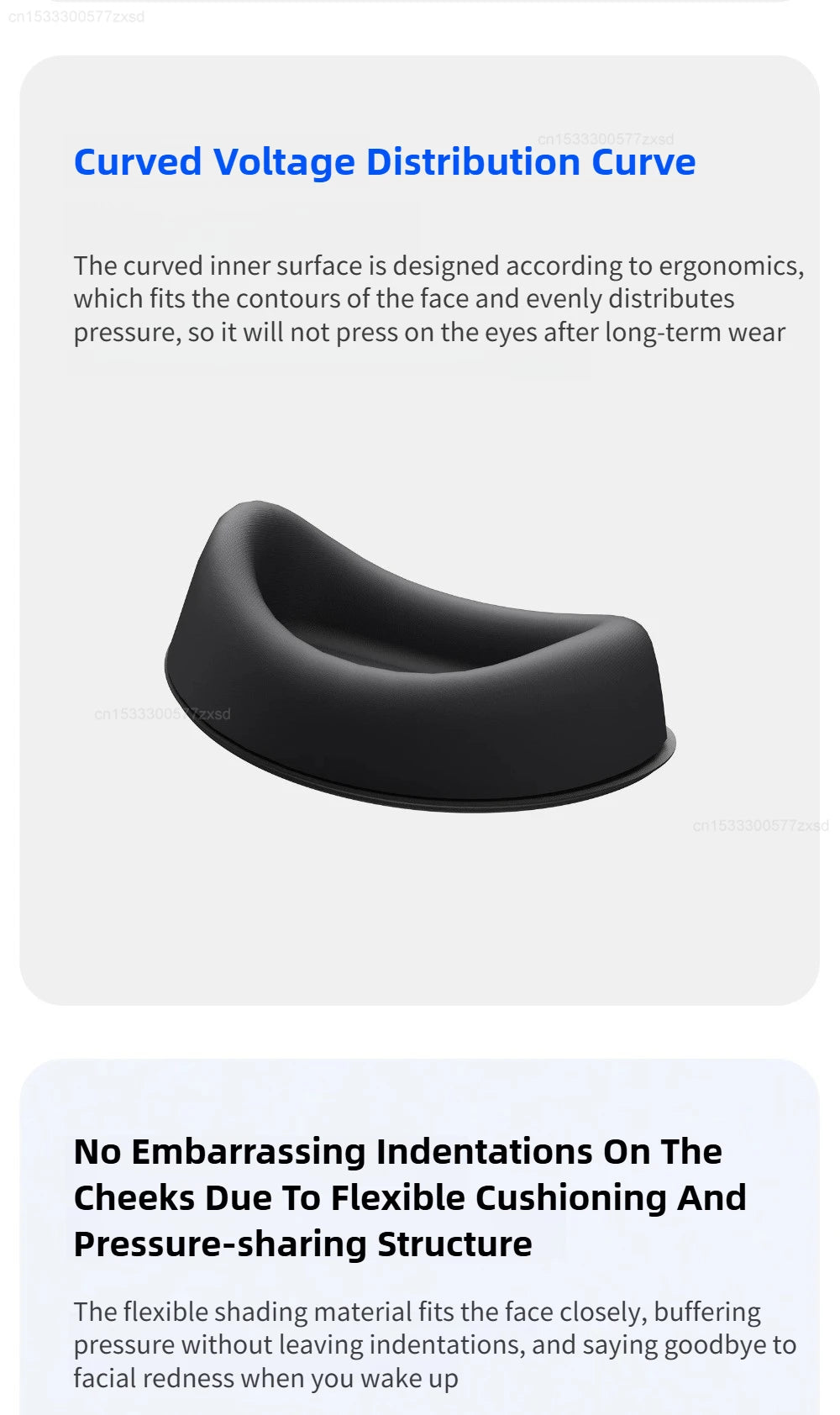 Dreamlight 3D Sleep Eye Mask Light Blocking Travel Blindfold