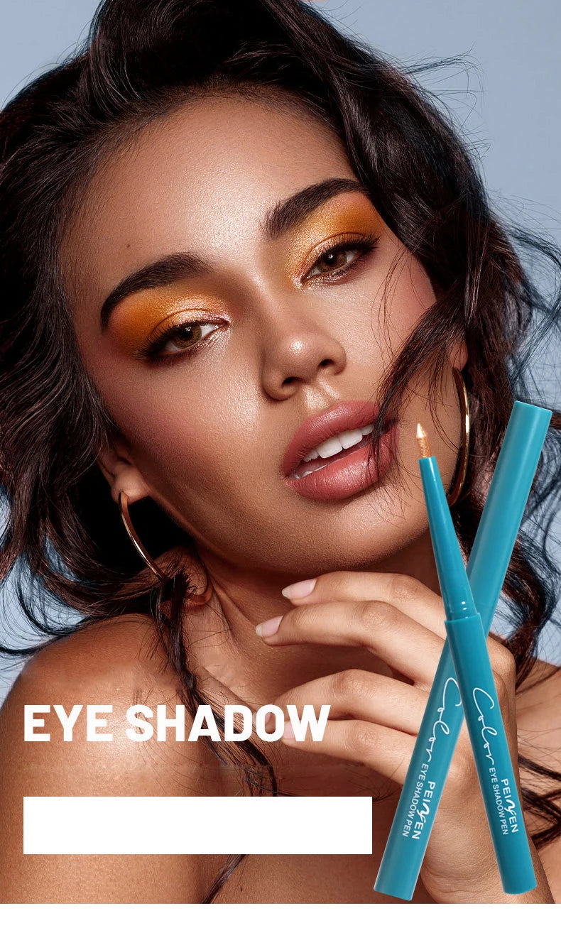 Peifen Waterproof Eyeshadow Stick Shiny Shimmer Eye Makeup Pen