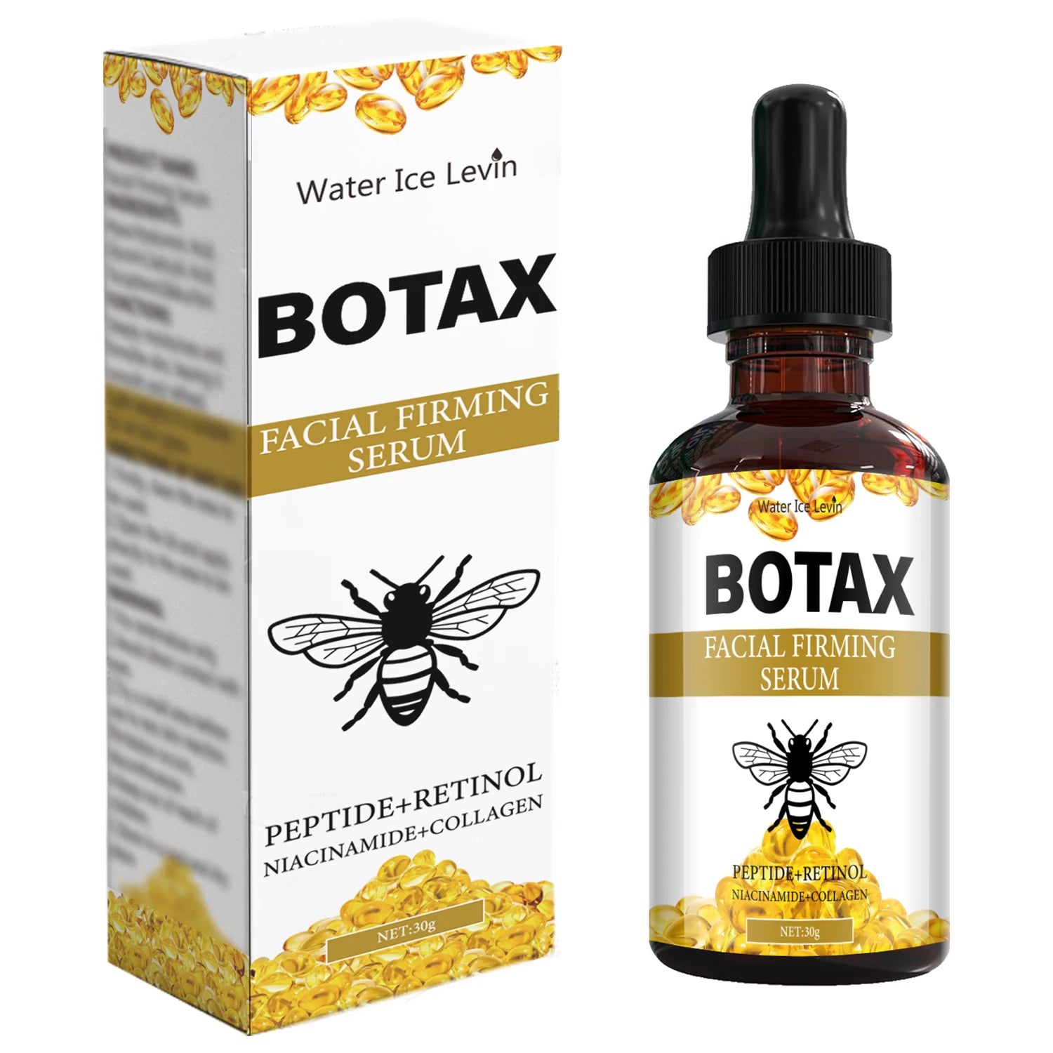 Botax Facial Firming Serum Peptide Retinol Anti Aging Face Treatment - 7