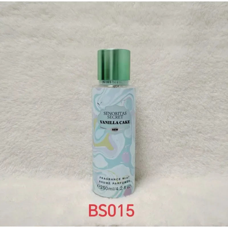 Floral Fruit Fragrance Mist Women Body Spray Vanilla Scent 250ml