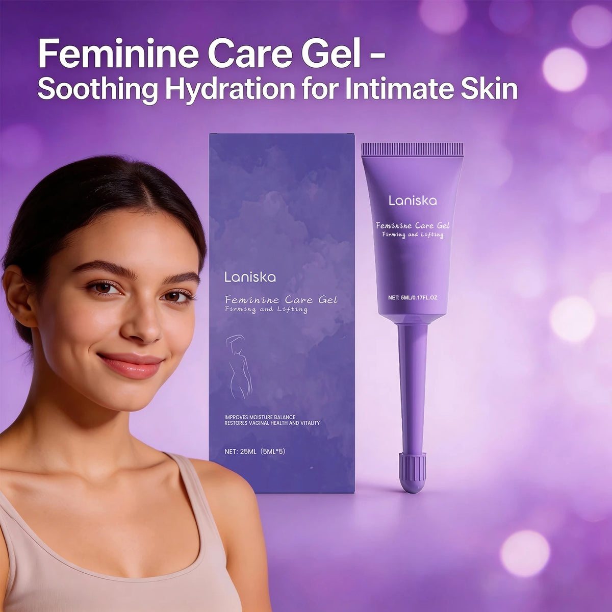 Feminine Intimate Care Moisturizing Gel