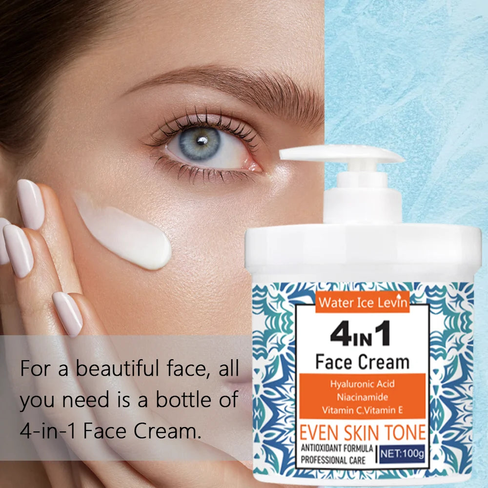 4-in-1 Facial Moisturizer Cream with Hyaluronic Acid and Niacinamide - 8