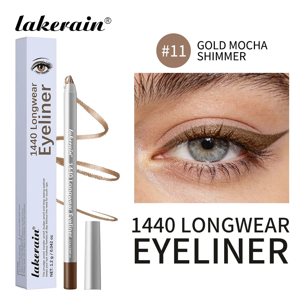 Long-Lasting Waterproof Eyeliner Pencil