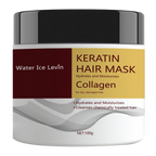 Collagen and Keratin Hair Mask for Deep Hydration and Repair 100g