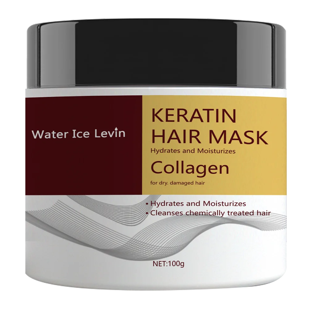Collagen and Keratin Hair Mask for Deep Hydration and Repair 100g
