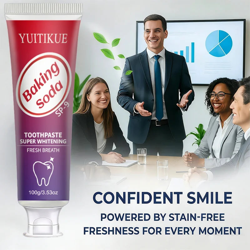 Yuitikue Baking Soda Toothpaste SP-9 Whitening and Fresh Breath 100g - 6
