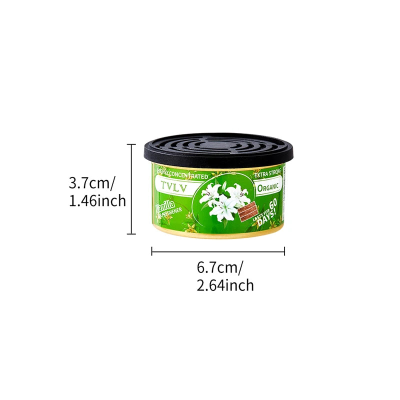 Solid Car Air Freshener Long Lasting Odor Eliminator Fragrance