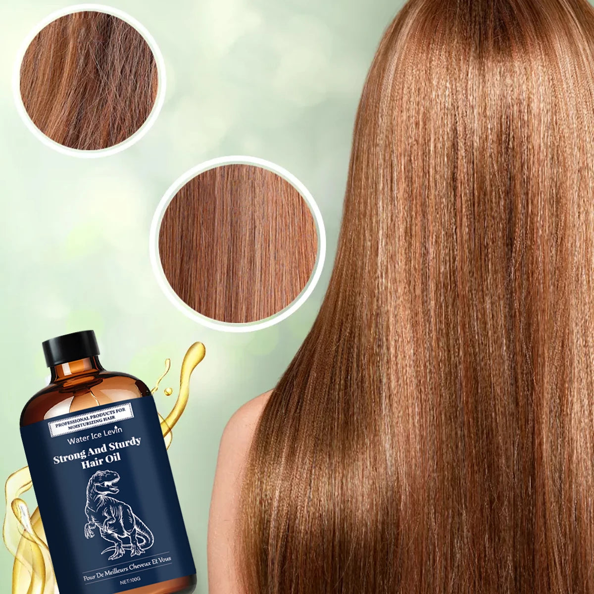 Hyaluronic Acid Hair Oil with Olive and Coconut Oil