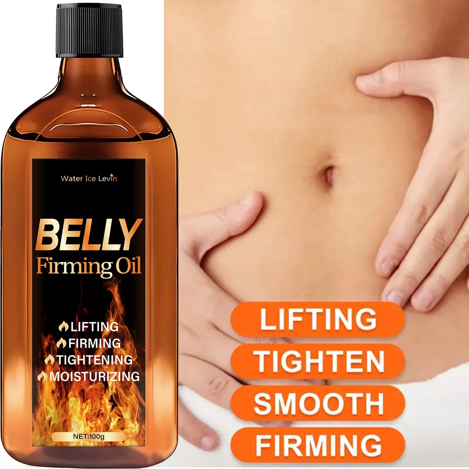 Belly Firming Oil Tightening and Elasticity Body Toning Cream - 4