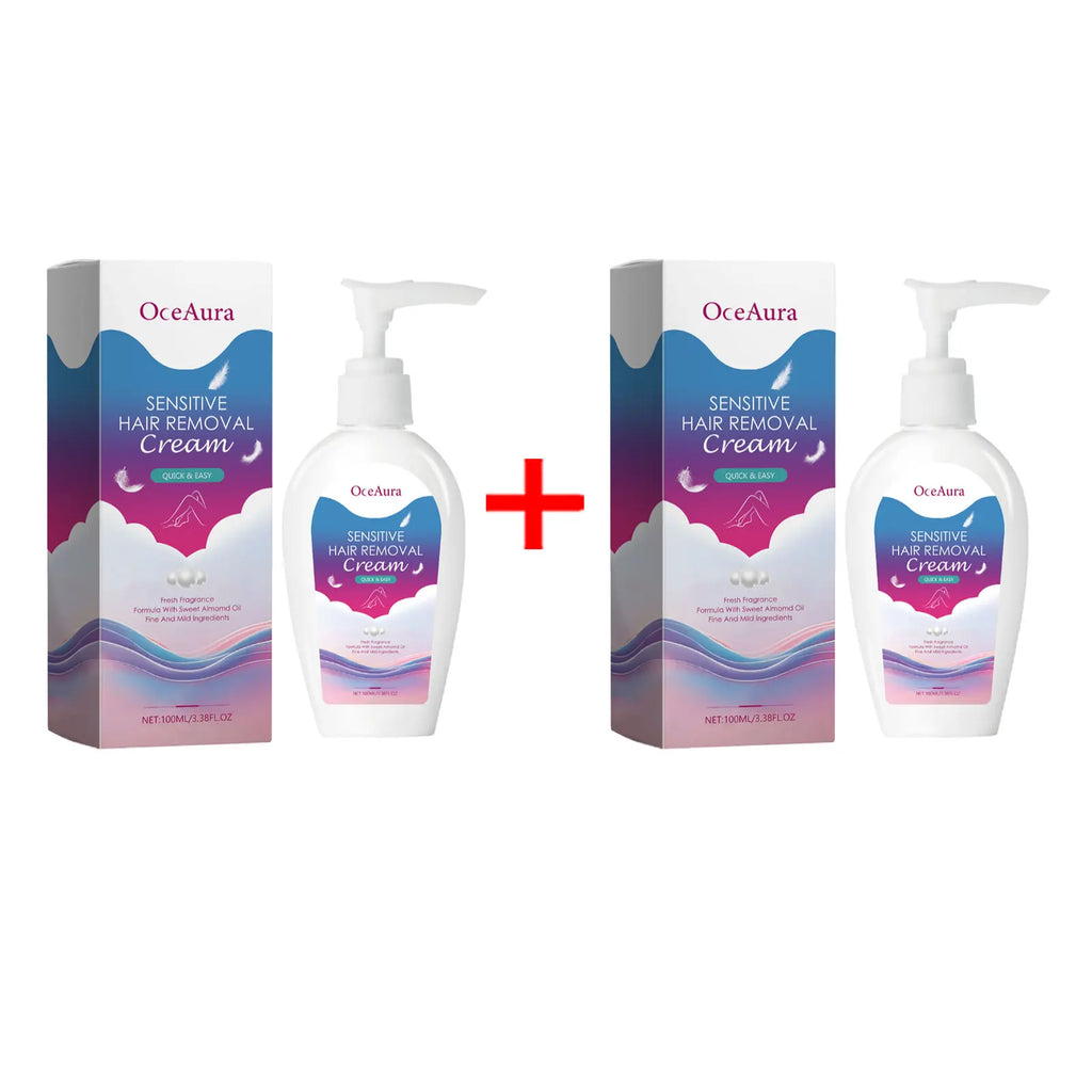 Painless Hair Removal Cream for Sensitive Skin