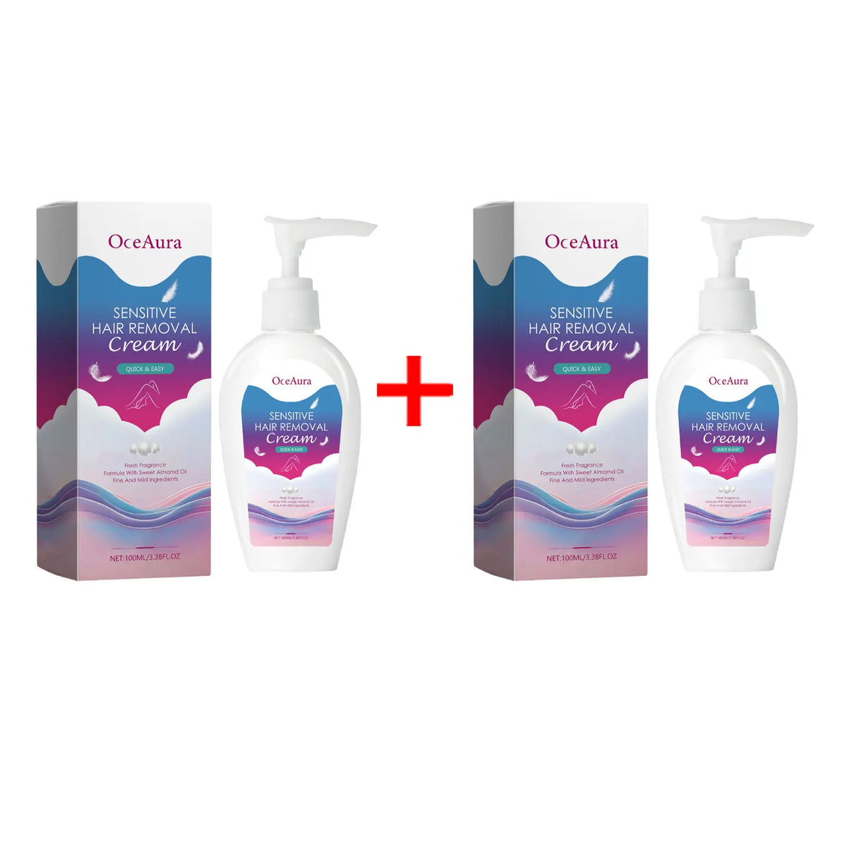 Painless Hair Removal Cream for Sensitive Skin