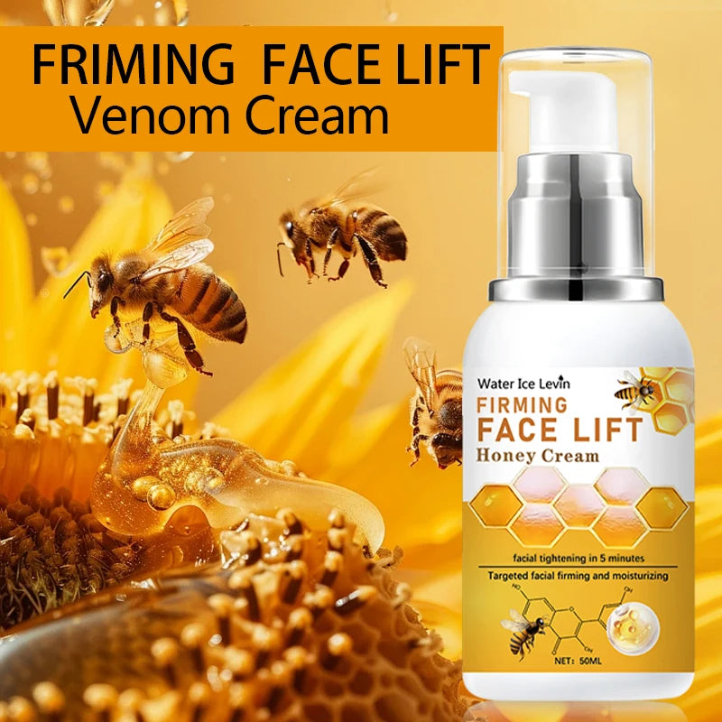 Honey Instant Face Lift Cream Firming and Anti Aging Moisturizer 50ml - 5