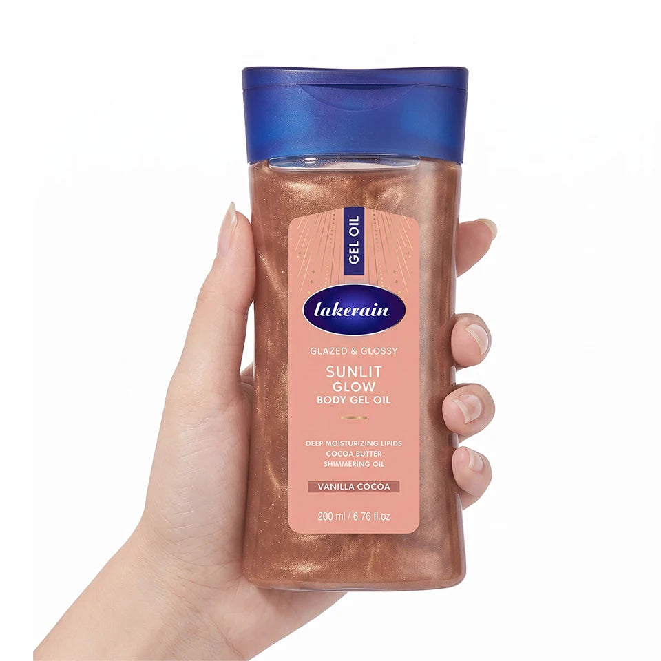 Sunlit Glow Shimmer Body Oil with Vanilla and Cocoa - 16