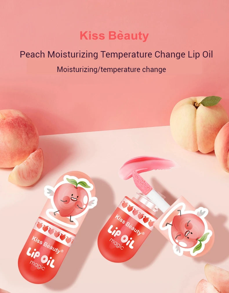 Kiss Beauty Magic Lip Oil Moisturizing Gloss 2 Pack