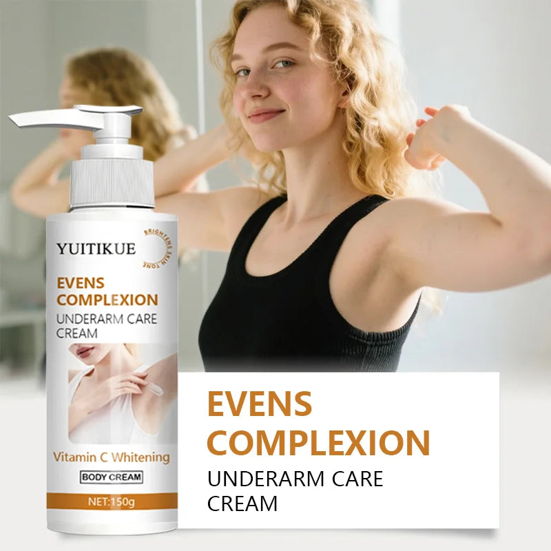 YUITIKUE Underarm Brightening Cream Dark Spot Corrector Vitamin C 150g - 5