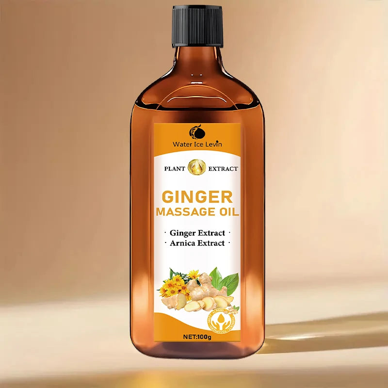 Cold Pressed Ginger Massage Oil Moisturizing Body and Skin Care - 6