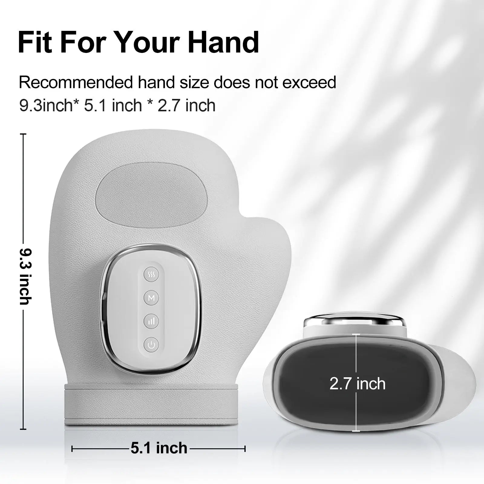 Electric Air Compression Hand Massager with Heat for Pain Relief - 6