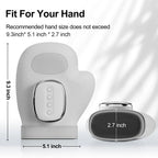 Electric Air Compression Hand Massager with Heat for Pain Relief