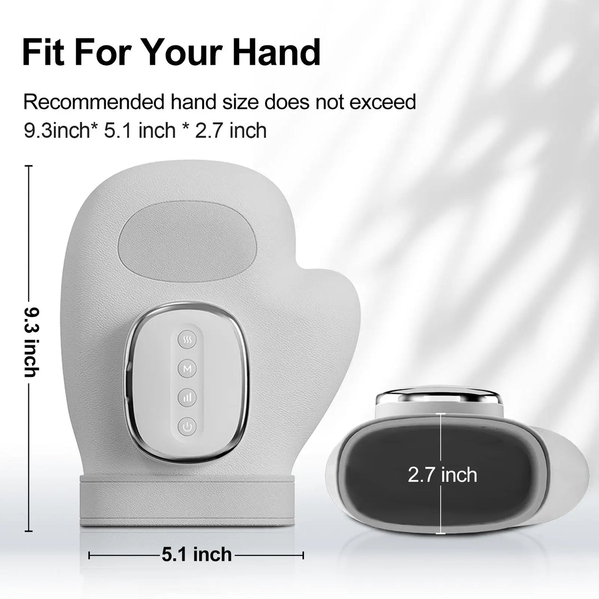 Electric Air Compression Hand Massager with Heat for Pain Relief